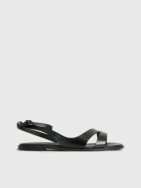 ALMOND SANDAL, BLACK