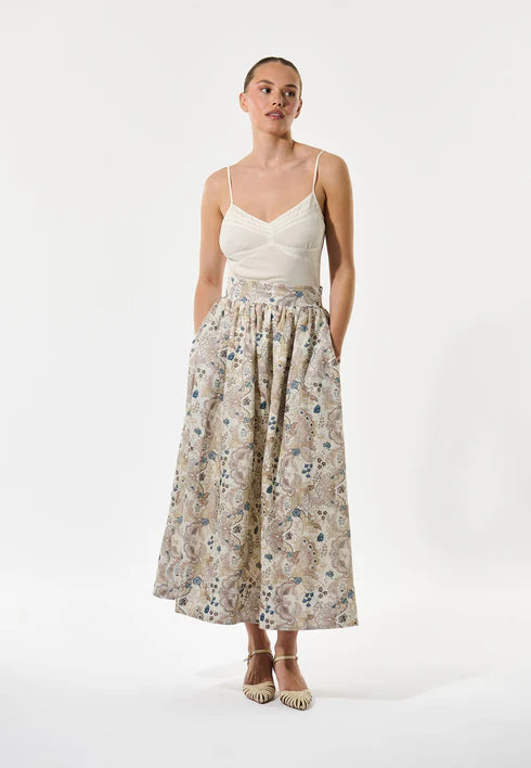 EDDA SKIRT, PETITE FLEUR