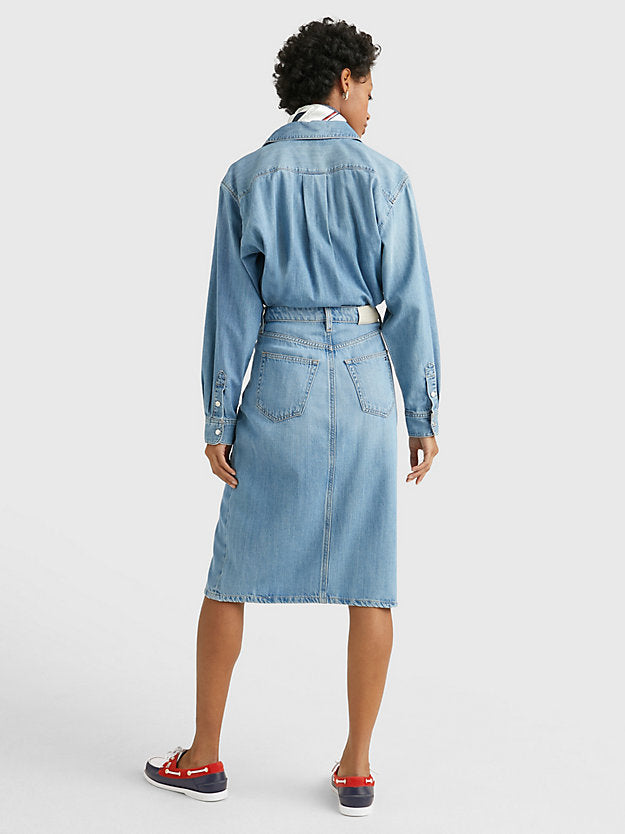 DNM pencil skirt HW, lyra