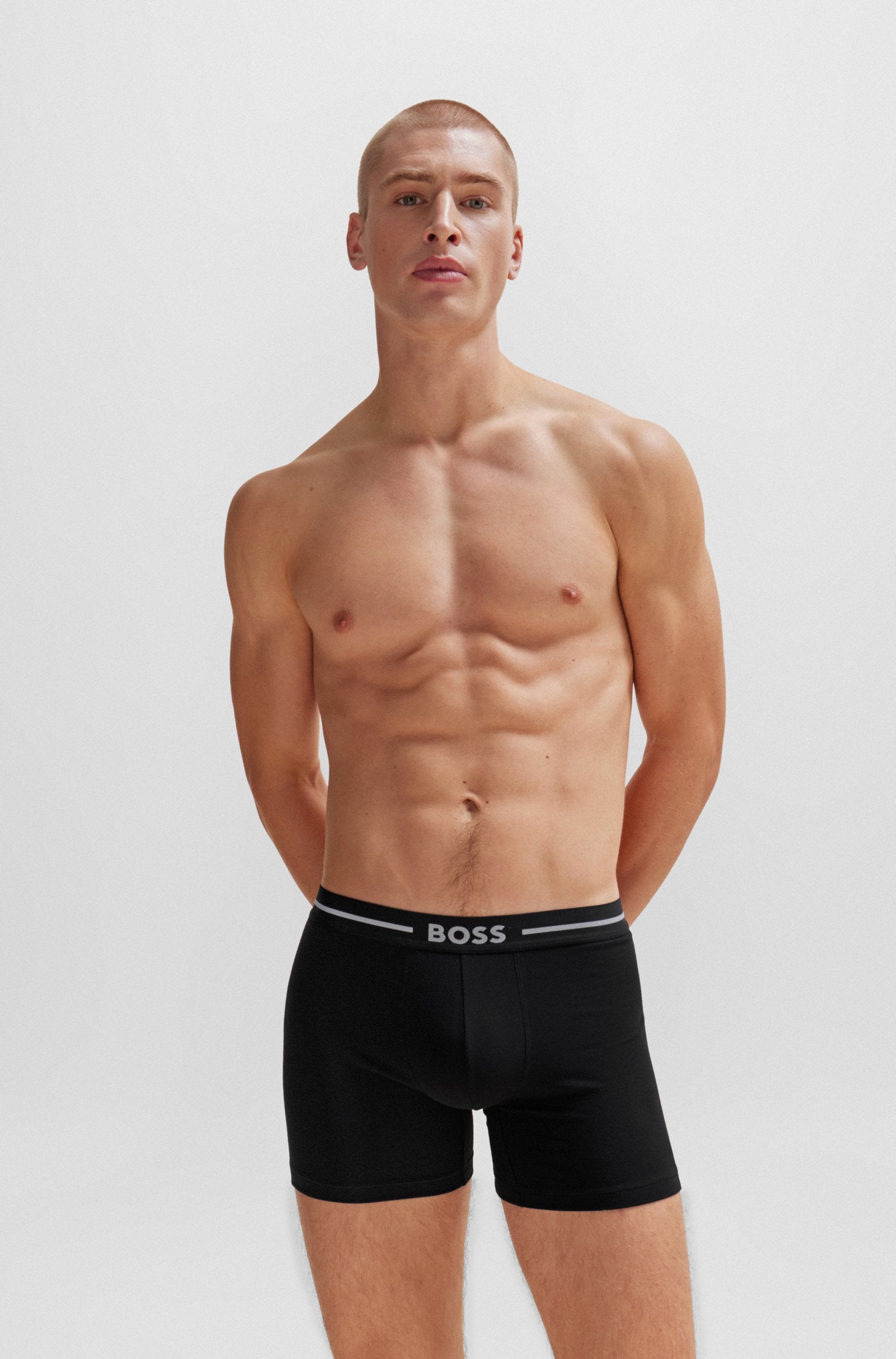 BoxerBr 3P Bold, Black/Army/White