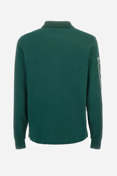 Man Polo Semi Jersey Carbonis, Pine Grove