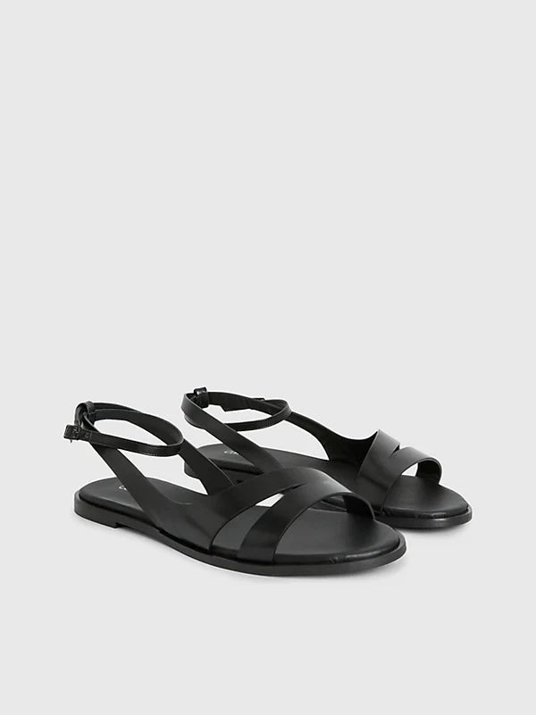 ALMOND SANDAL, BLACK