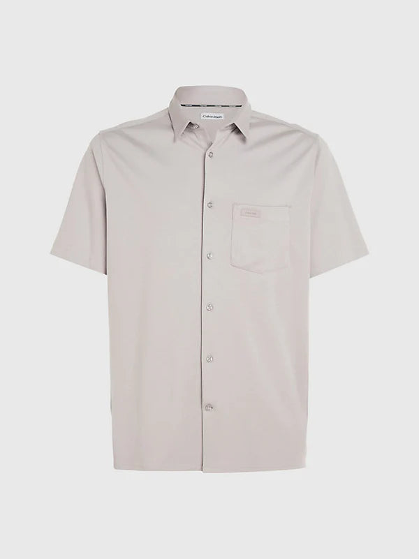 SMOOTH COTTON POCKET SHIRT, ATMOSPHERE
