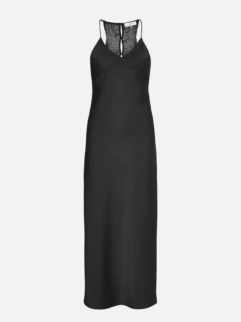 Kin Strap Dress, Black