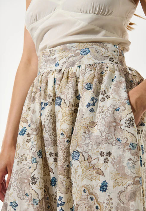 EDDA SKIRT, PETITE FLEUR