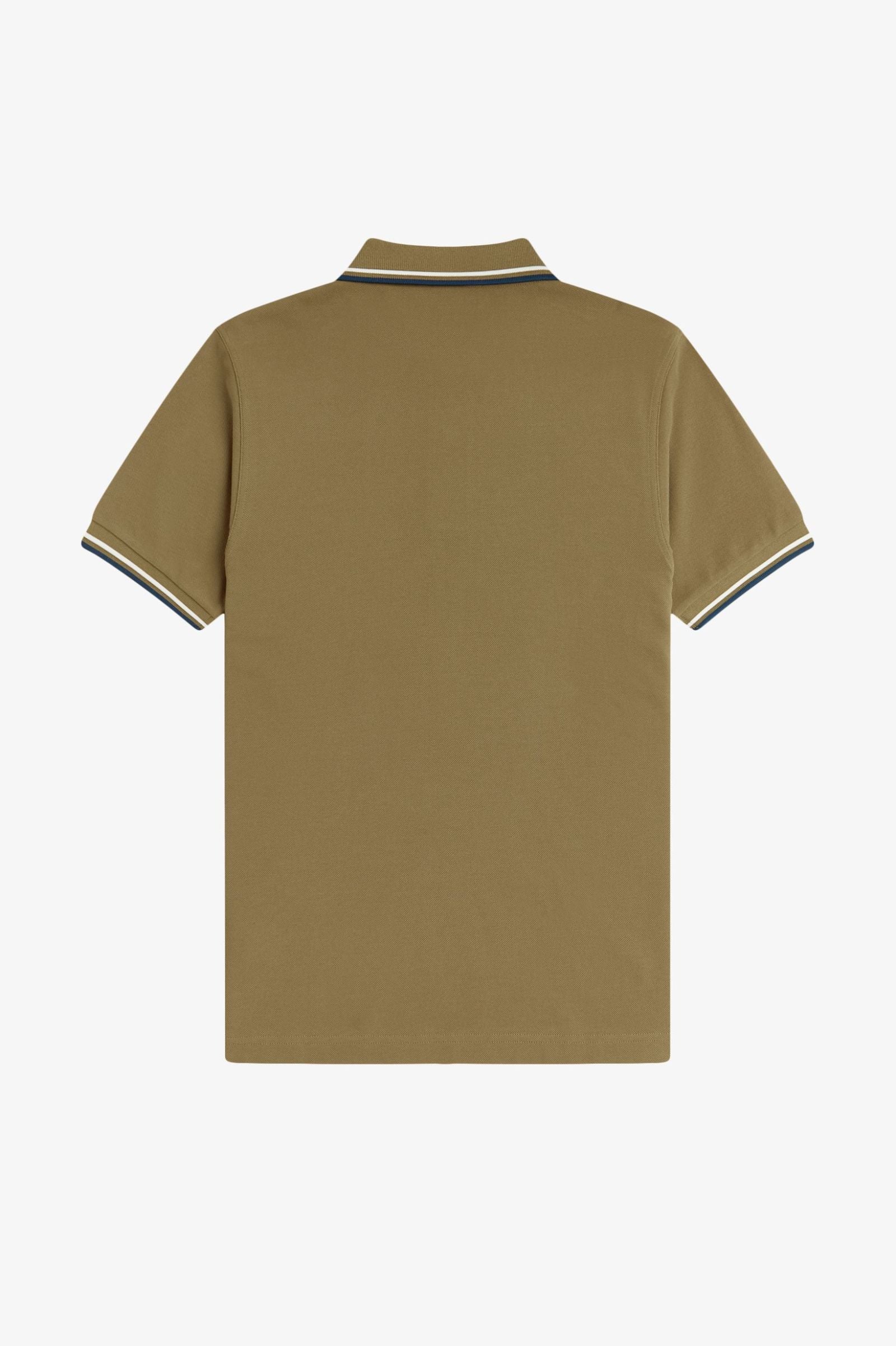 TWIN TIPPED POLO, SHADED STONE