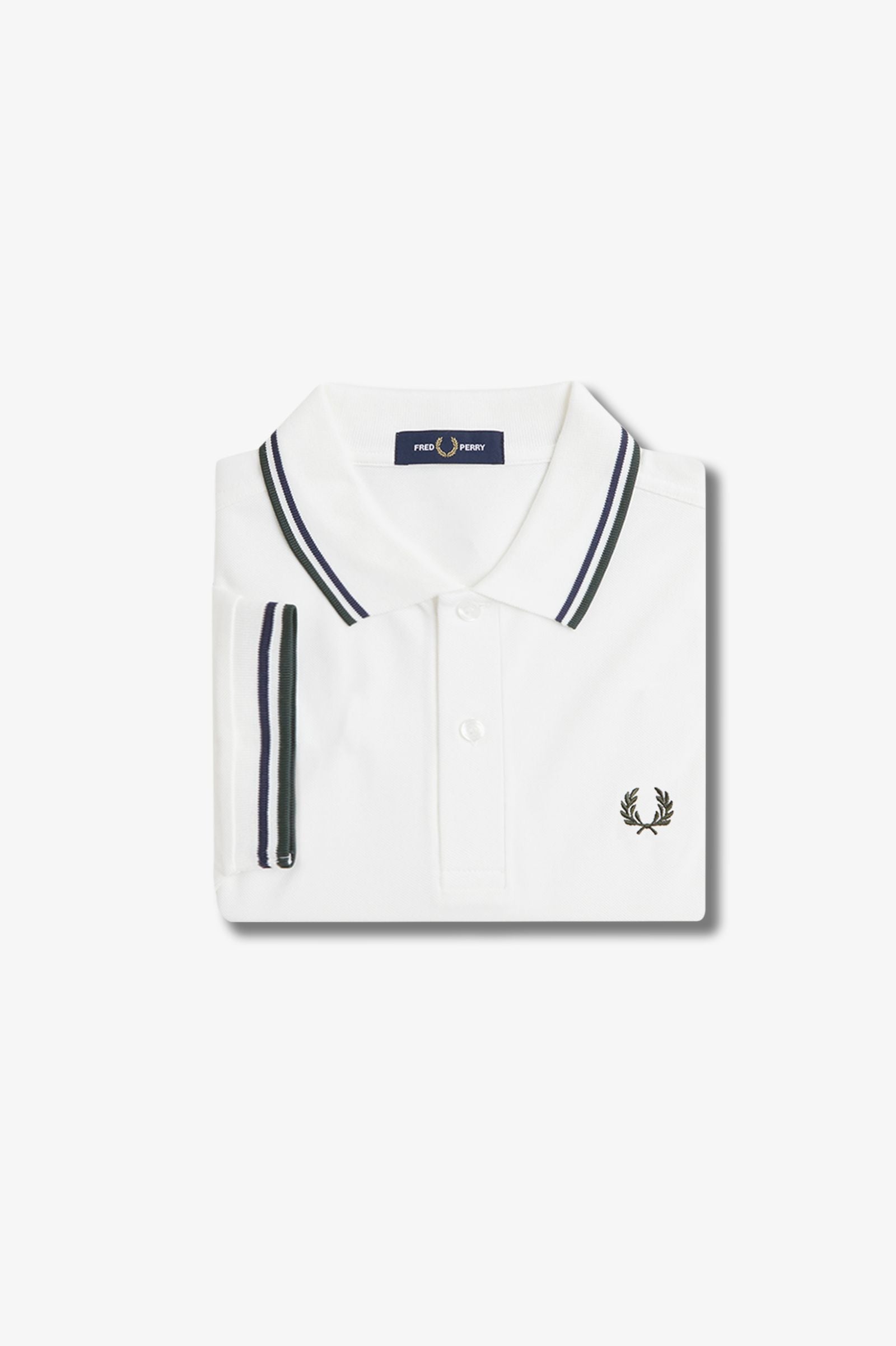 Twin Tipped Fp Shirt, Snowwhite/Tennisblue/Court Green