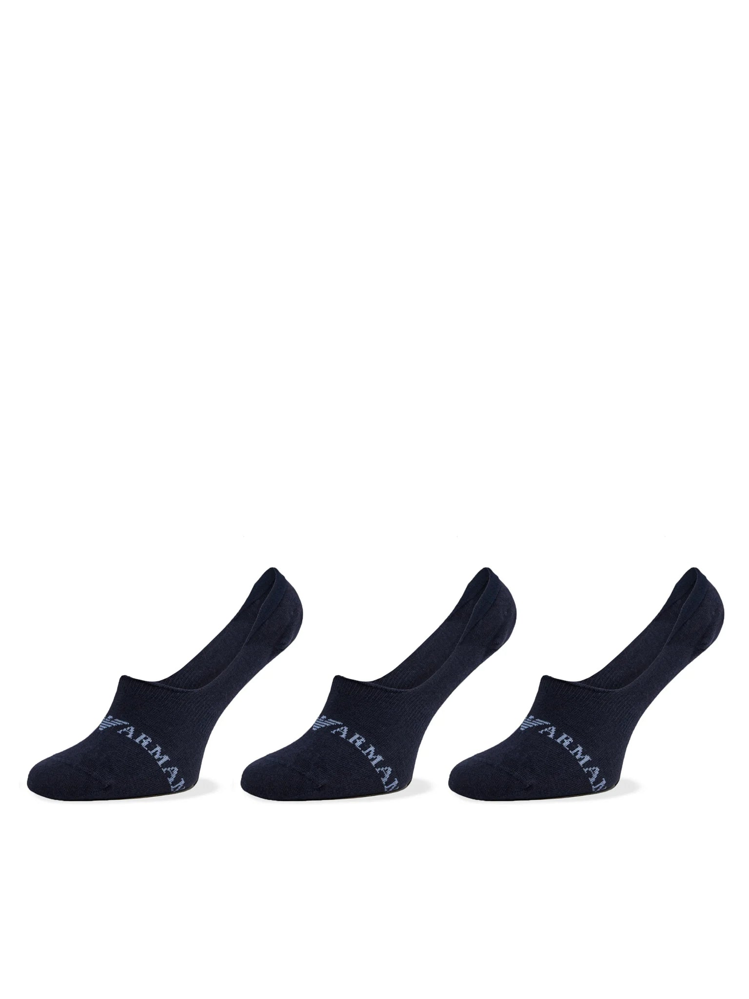 Man Knitted Sock Set, Nero/Nero/Nero