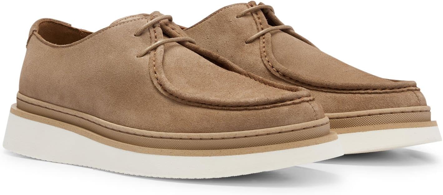 RAINARD DERB SDWB SHOES, MEDIUM BEIGE