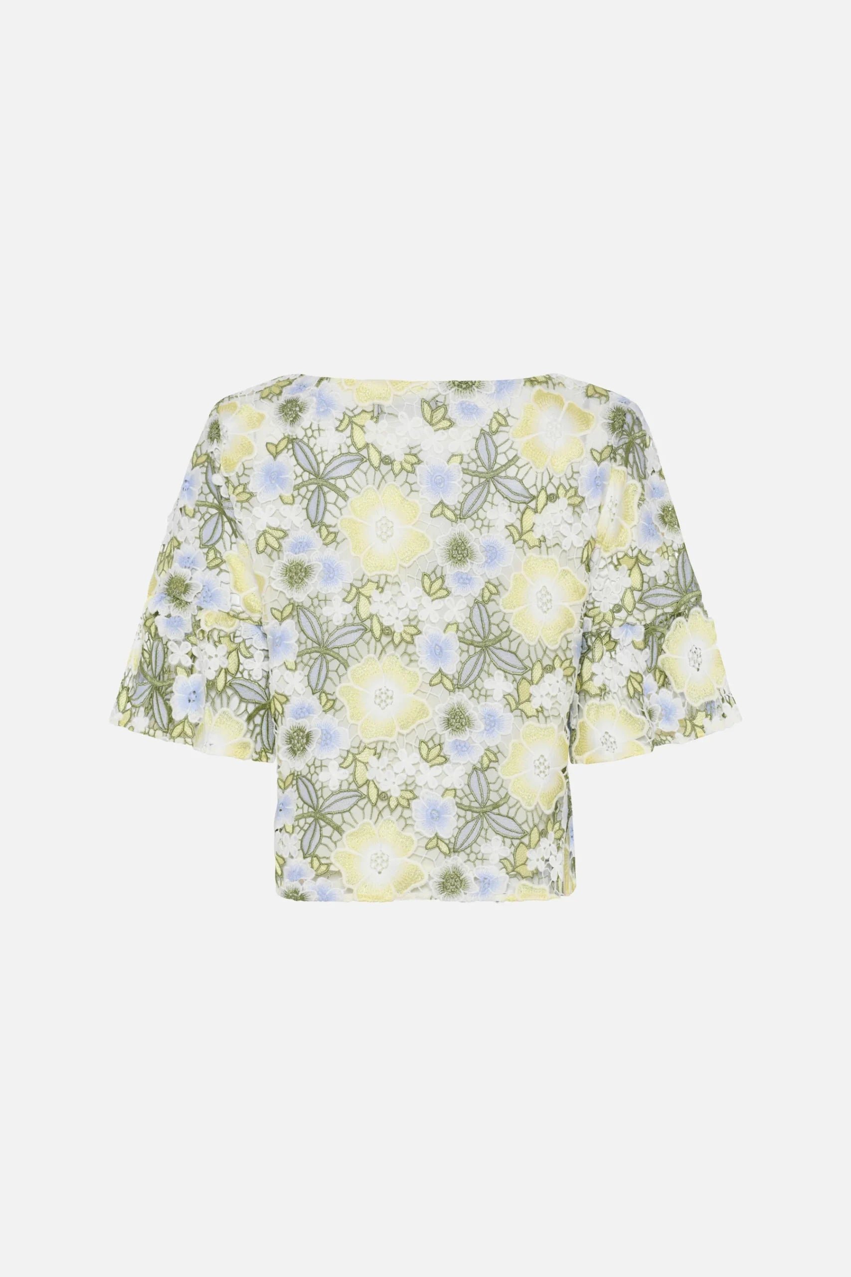 YvonneBBCarlis Blouse, Multi Flower
