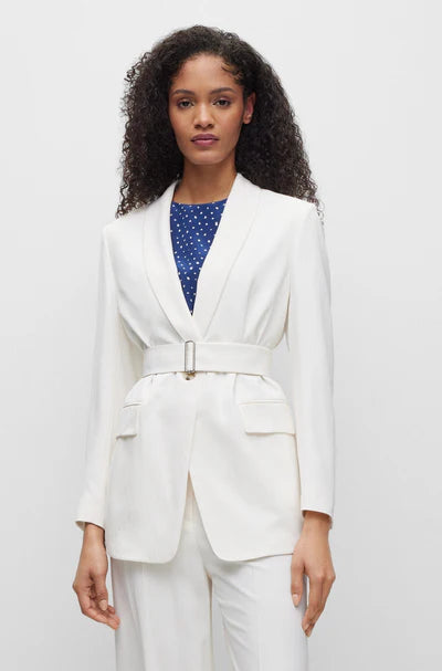 JIKELA BLAZER, OPEN WHITE