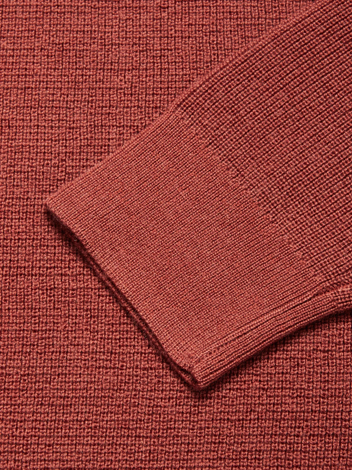 PORTO CREWNECK KNIT, HENNA