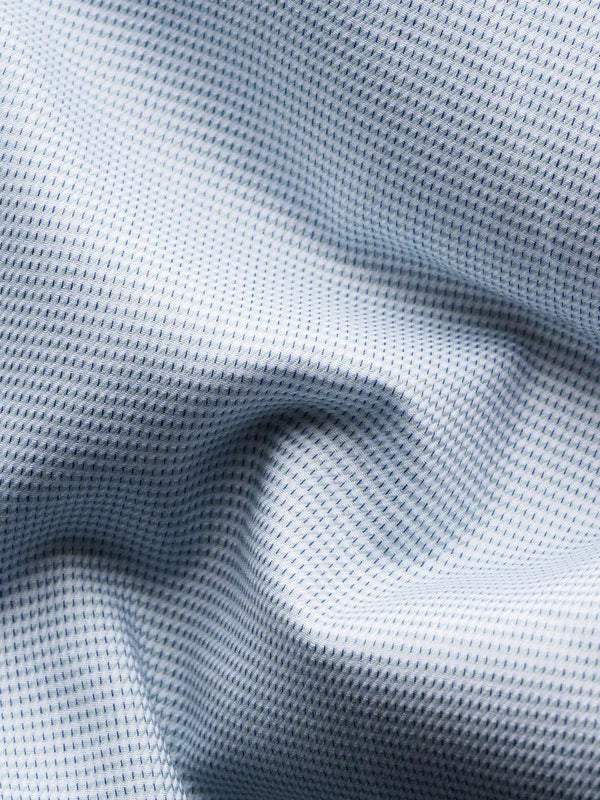 SEMI SOLID EFFECT DOBBY SHIRT, CONTEMP, LIGHT GREEN