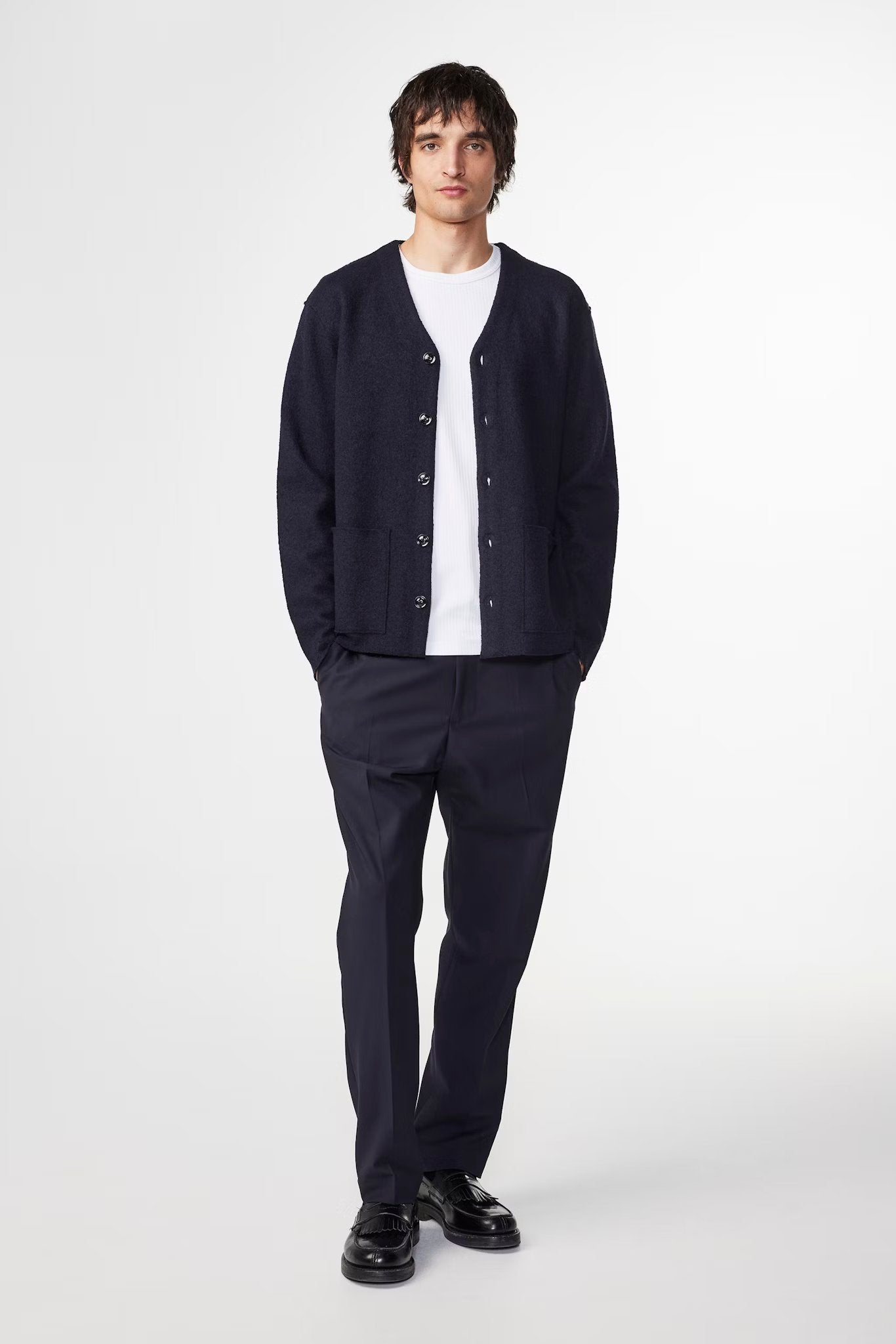 Jonas Cardigan 6398, Navy Blue