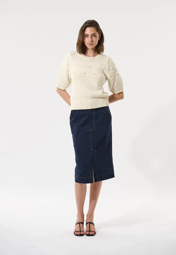 NILLADEA KNIT, MILK