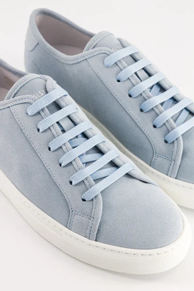 EDITION 3 SNEAKERS SOFT SUEDE, CIEL