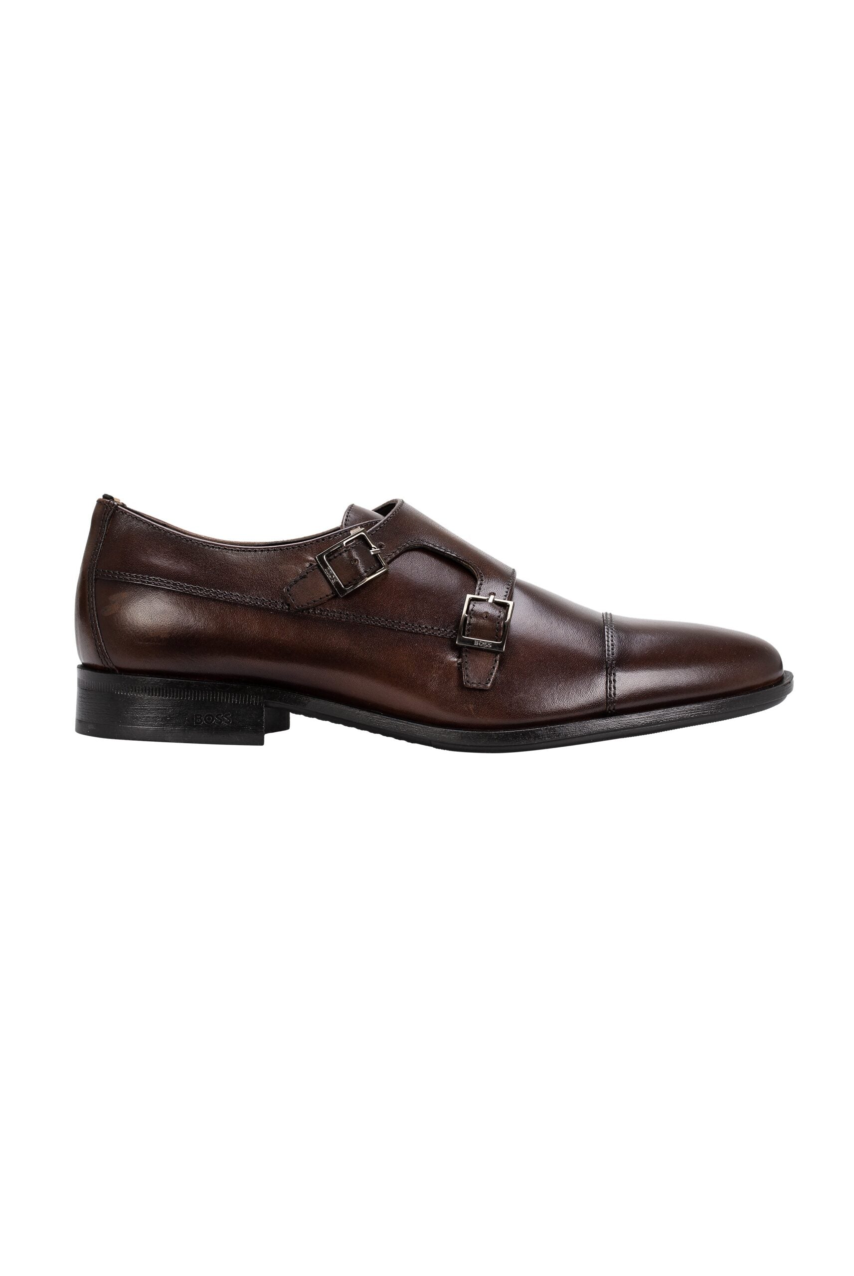 Colby Monk tcbu Shoes, Dark Brown
