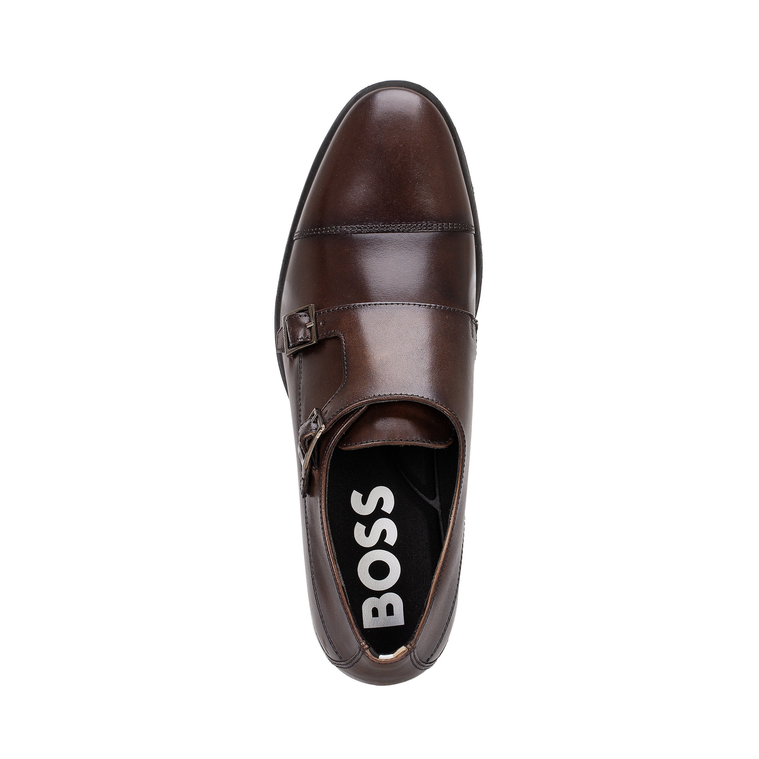 Colby Monk tcbu Shoes, Dark Brown