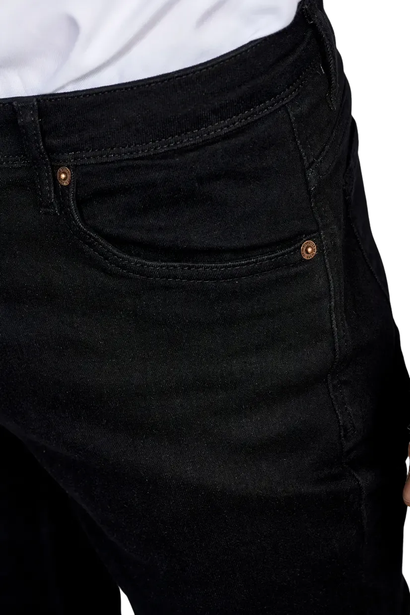 SKINNY STRETCH JEANS, BLACK