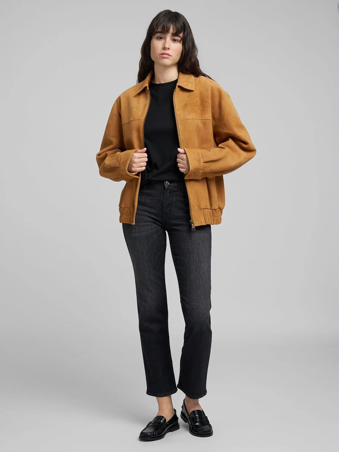 ZOLIE STRAIGHT FIT JEANS, BLACK