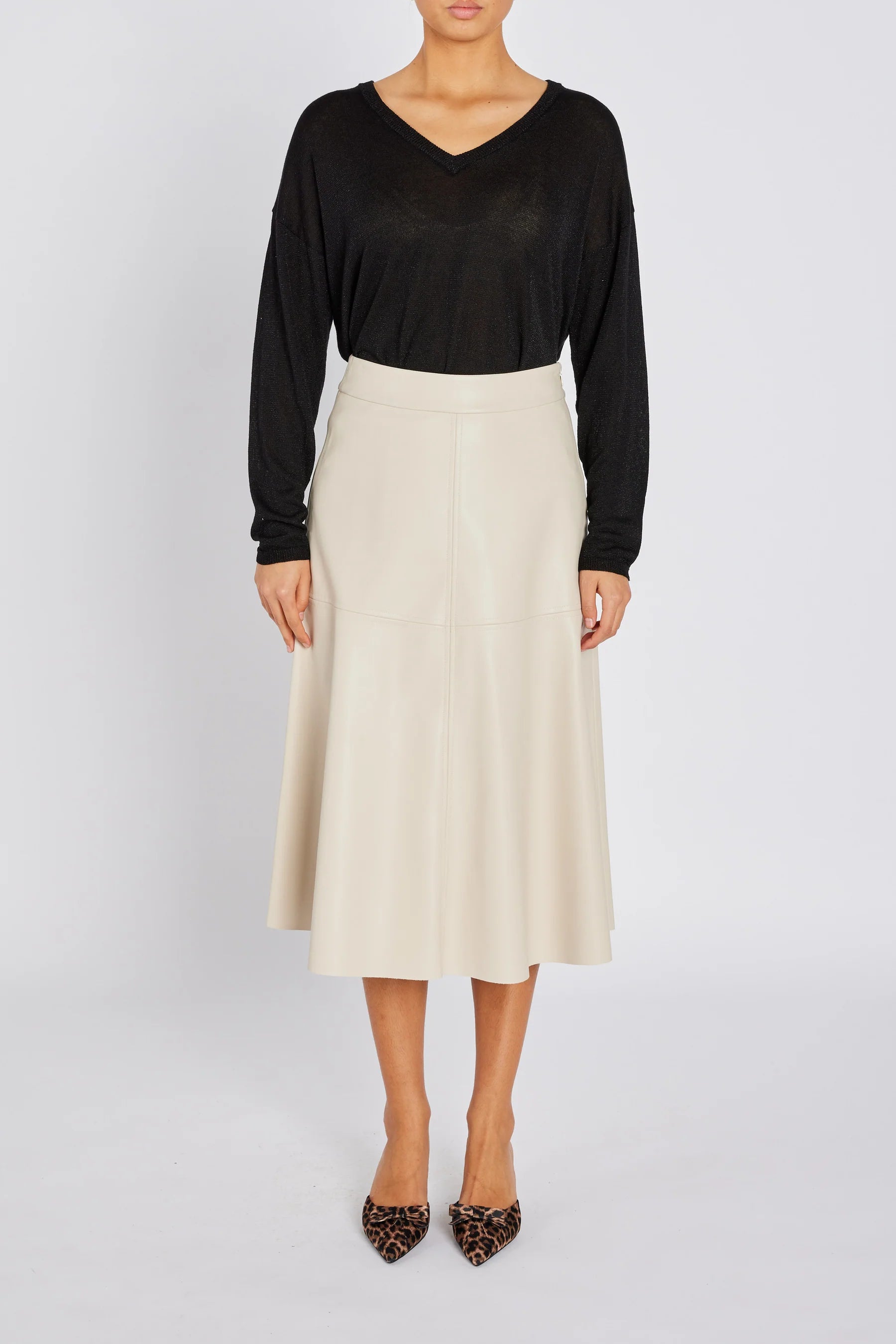 VEGANI IMMA SKIRT, CHATEAU GREY