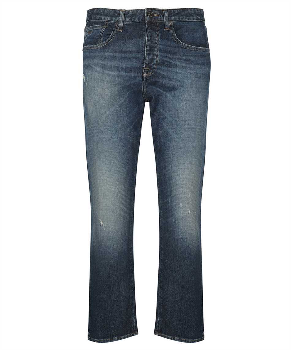 Man denim 5 pockets pants, indigo