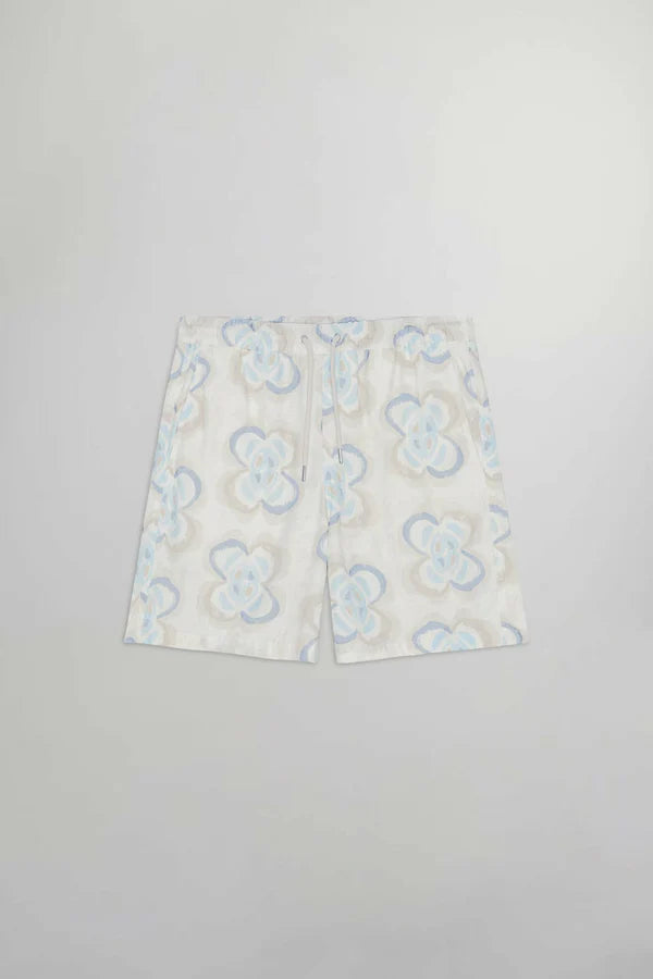 GREGOR SHORTS 5210, ECRU PRINT