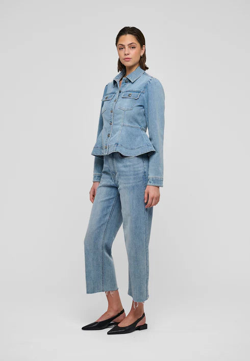 BLANCA DENIM JACKET, LIGHT BLUE