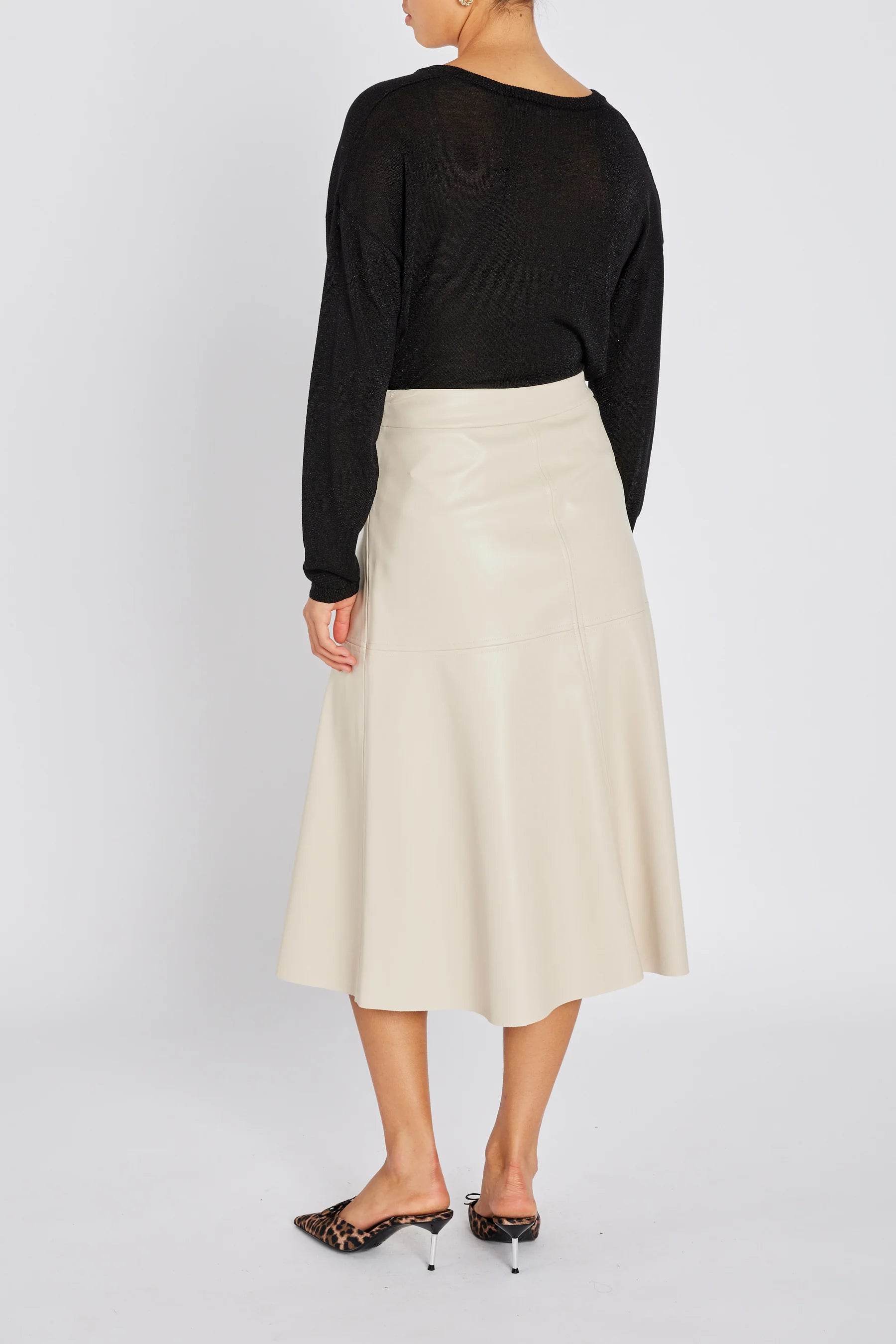 VEGANI IMMA SKIRT, CHATEAU GREY