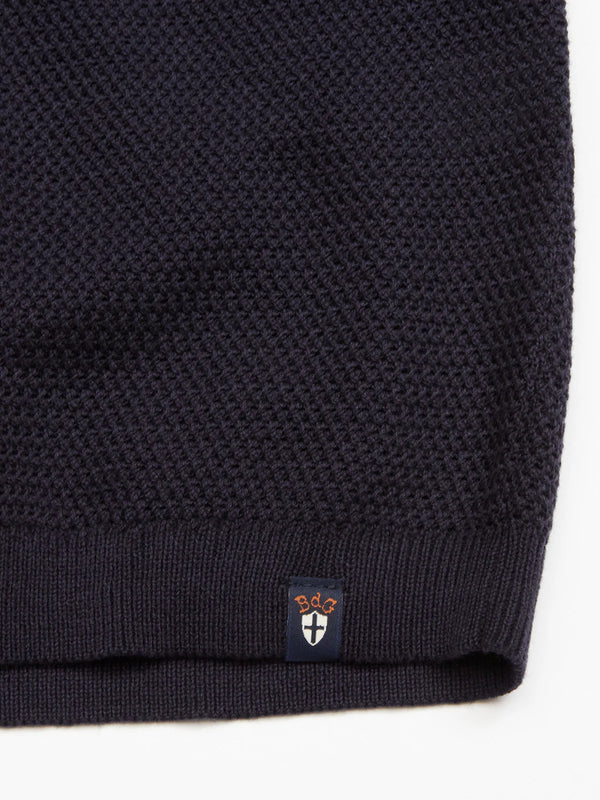 FILO KNIT POLO, NAVY