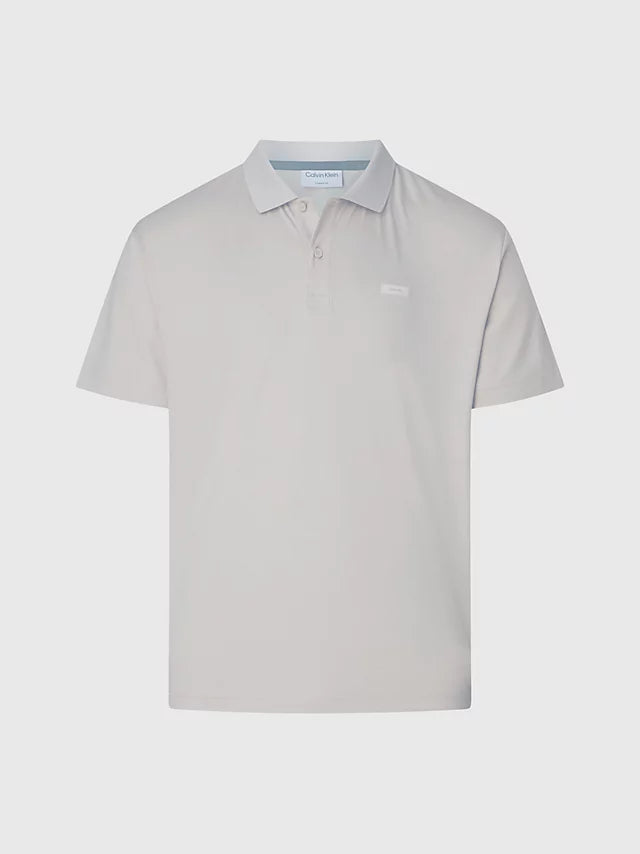 Crinkle tech cotton, stoney beige