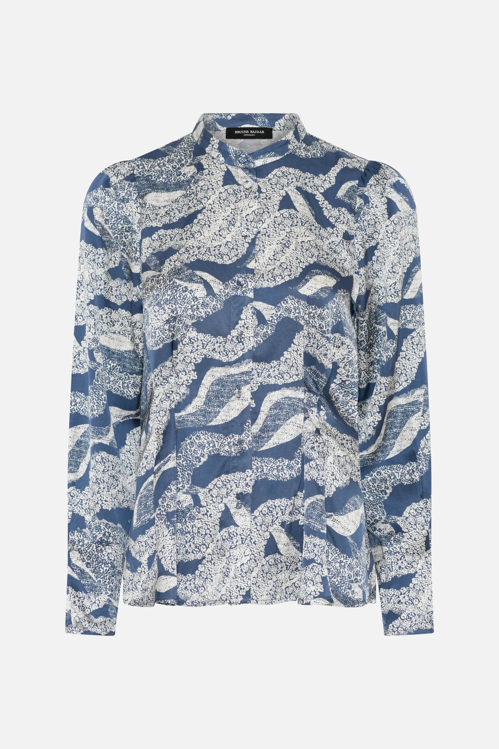 FloretBBZeas Shirt, Blue Lace Print