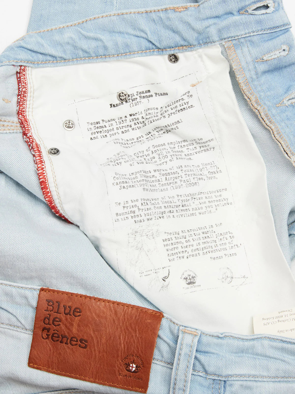 REPI TOCCO JEANS, BLEACH DENIM