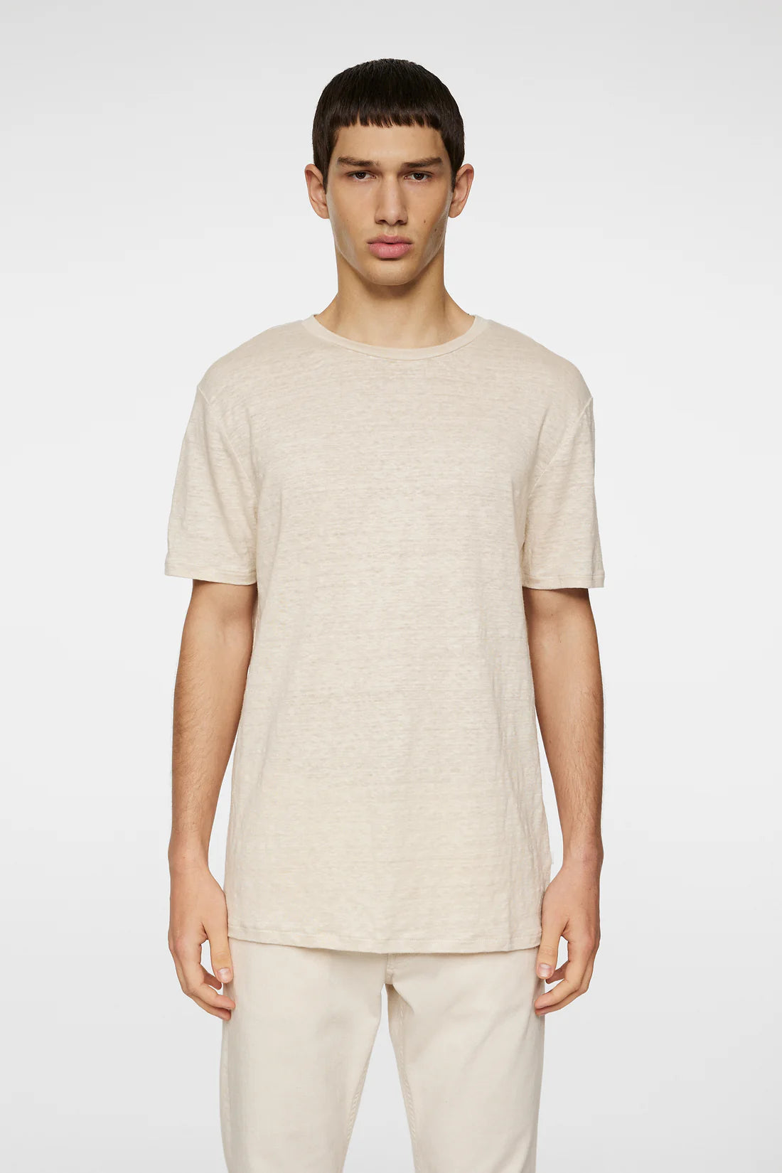 Coma Linen Tee, Moonbeam