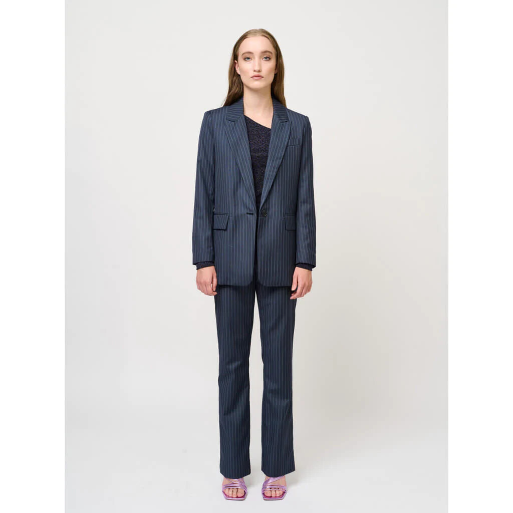 Bluestar Linora pants, pinstripe