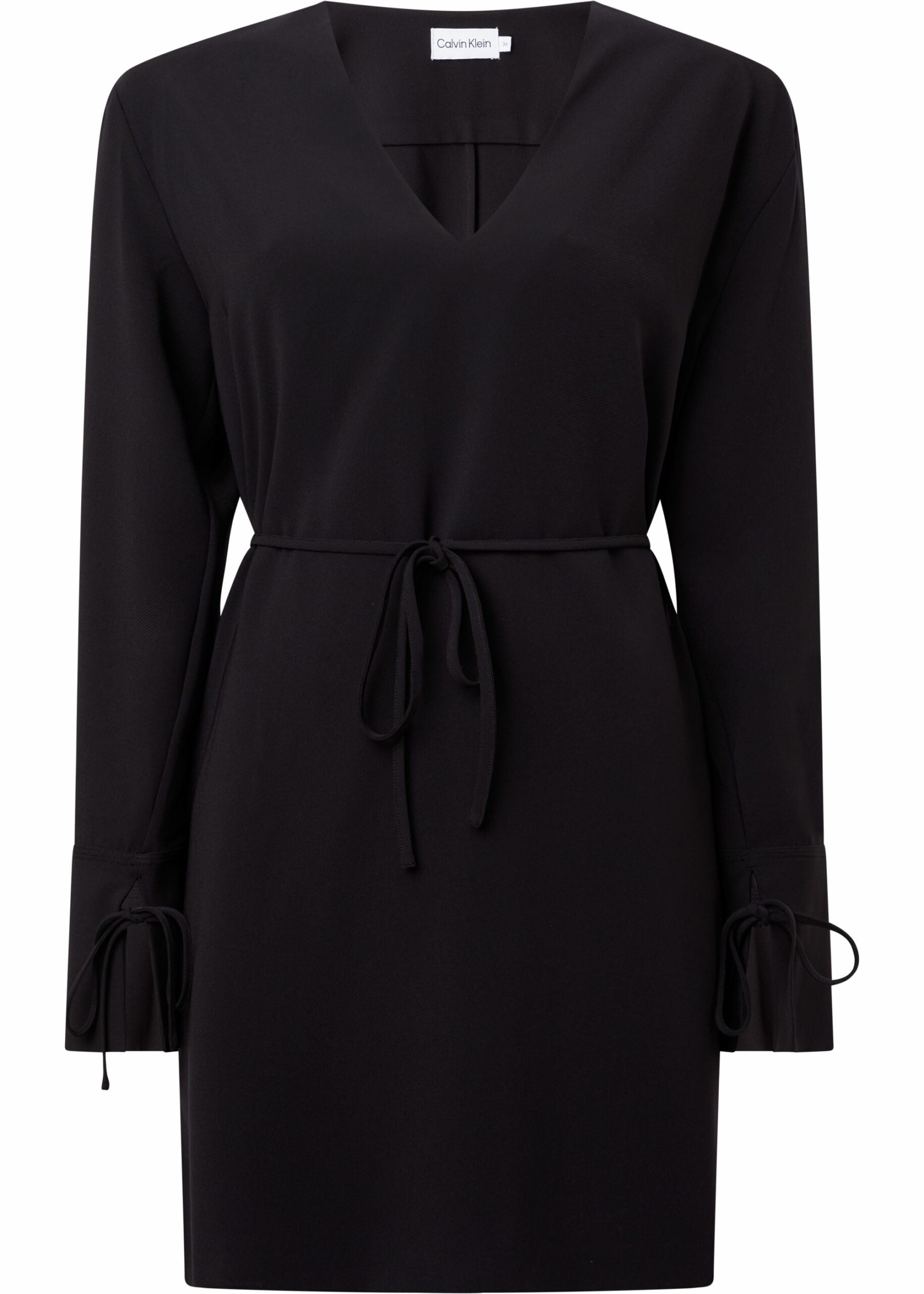 Structure Twill LS Dress