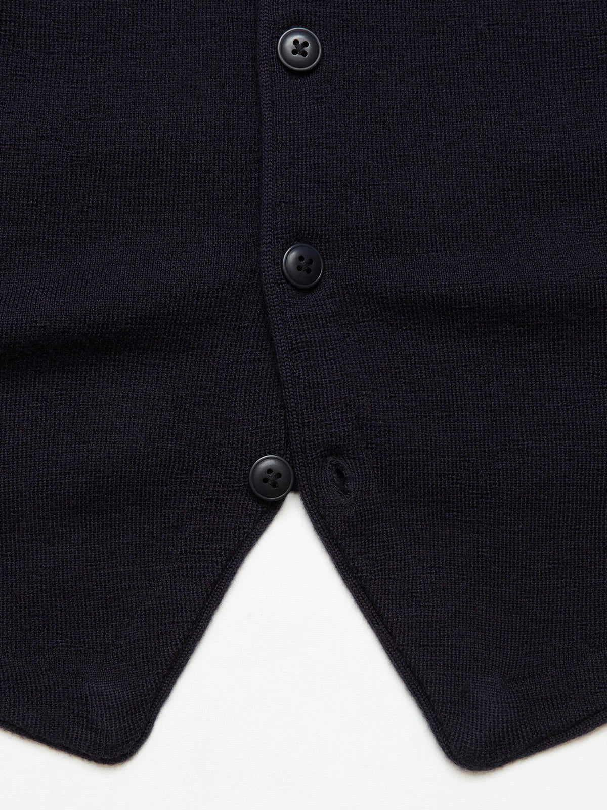 Zorba Knit Waistcoat, Navy