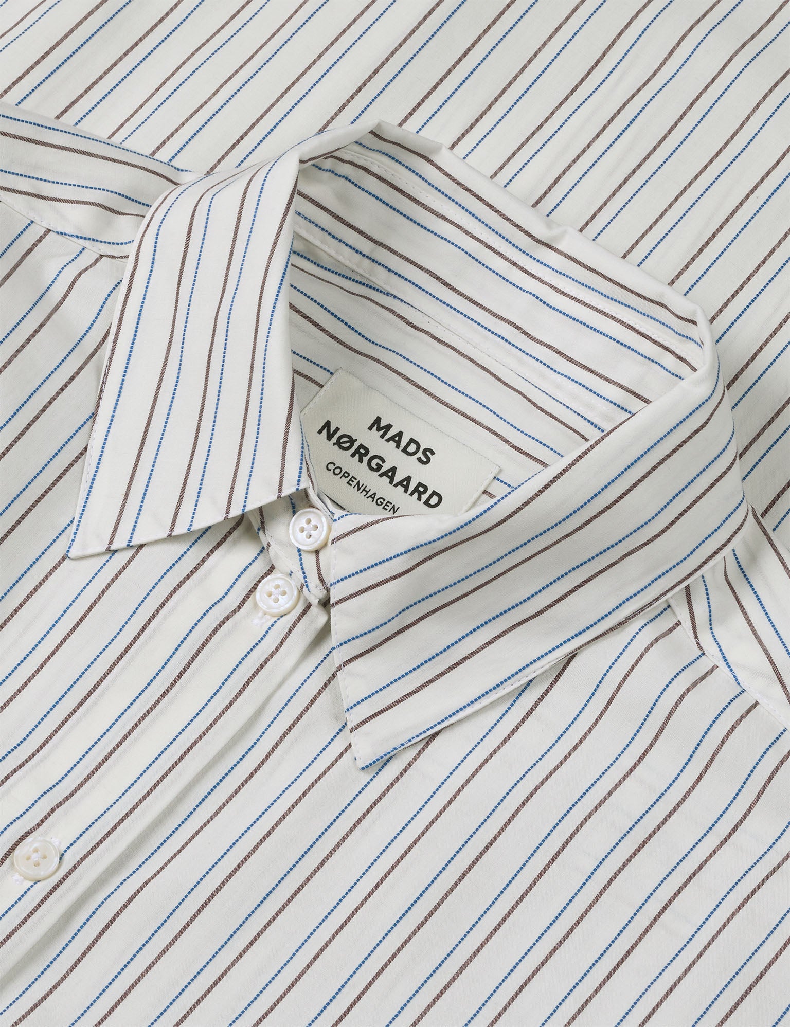 COHEN POPLIN SHADY SHIRT, SNOW WHITE