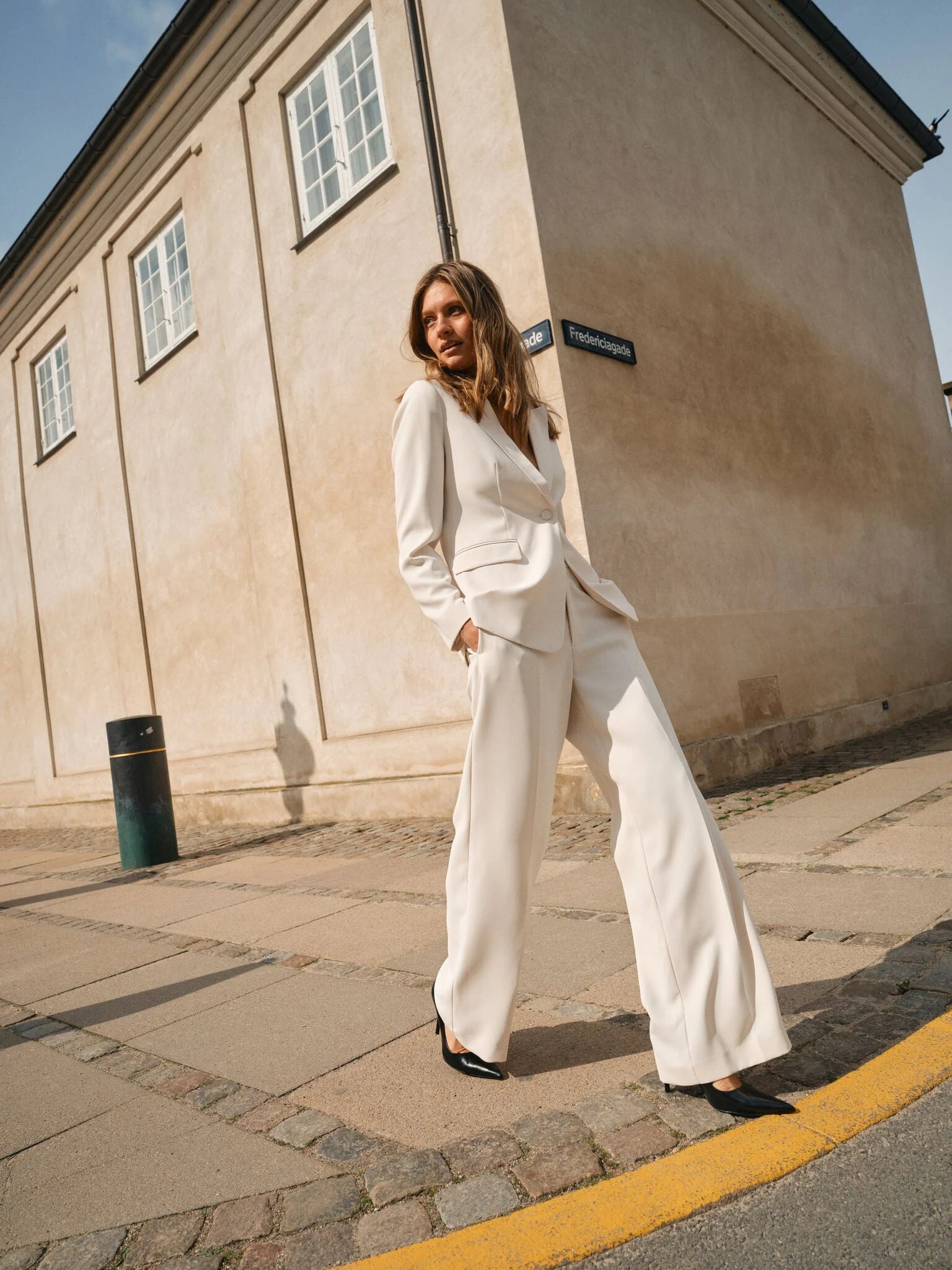 LEYA MILEY PANTS, ECRU