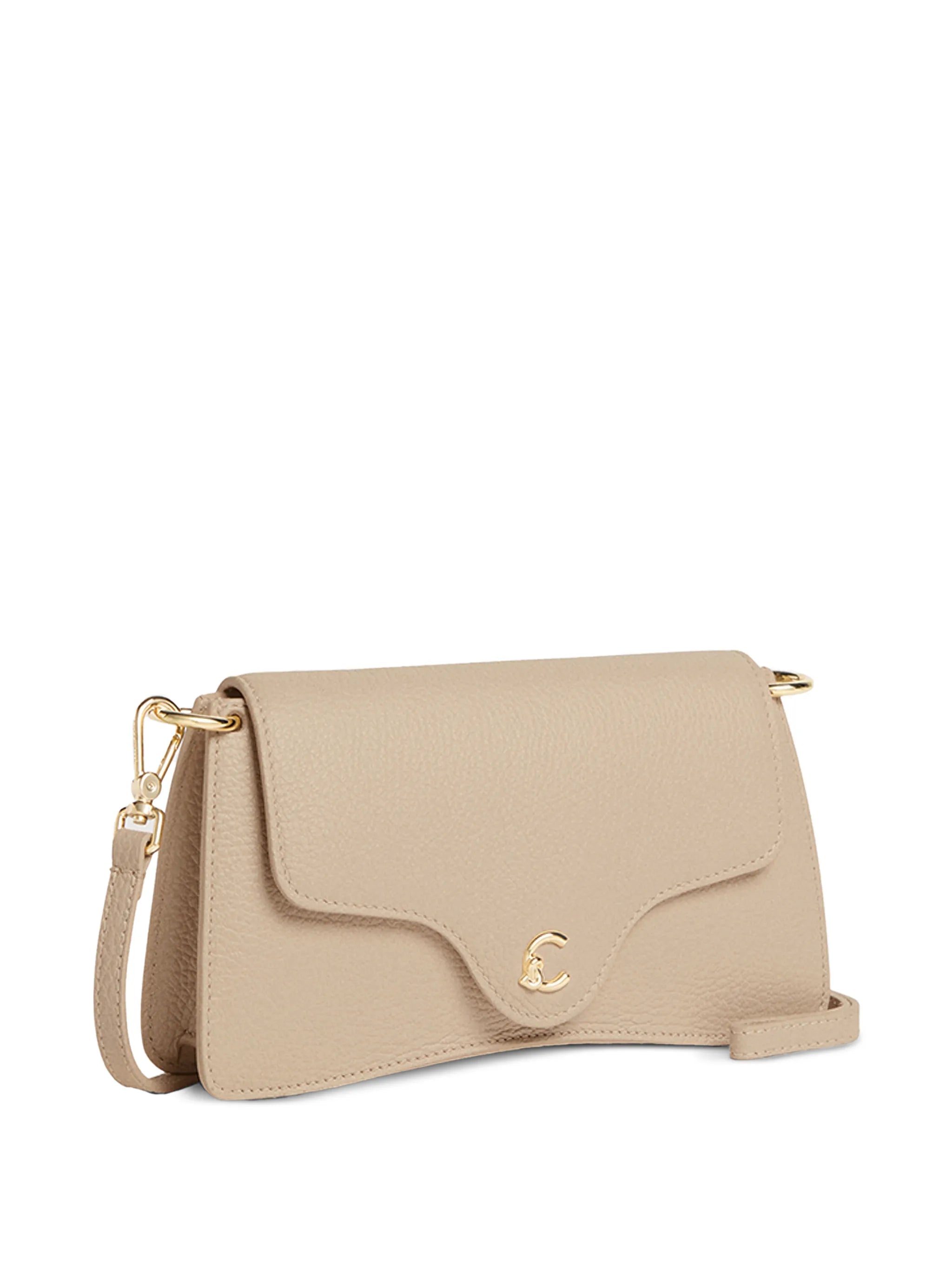 C-ME MINI CROSSBODY BAG, SANDSHELL