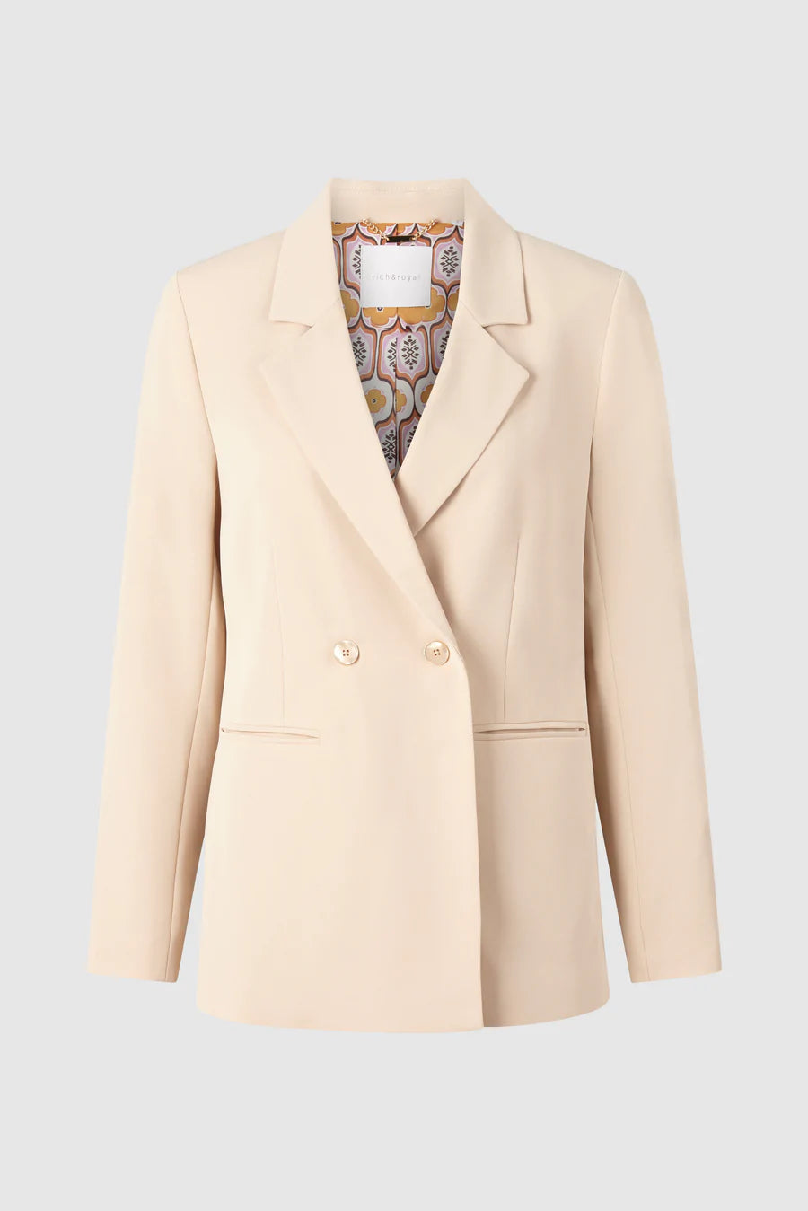 Casual blazer, caffee latte