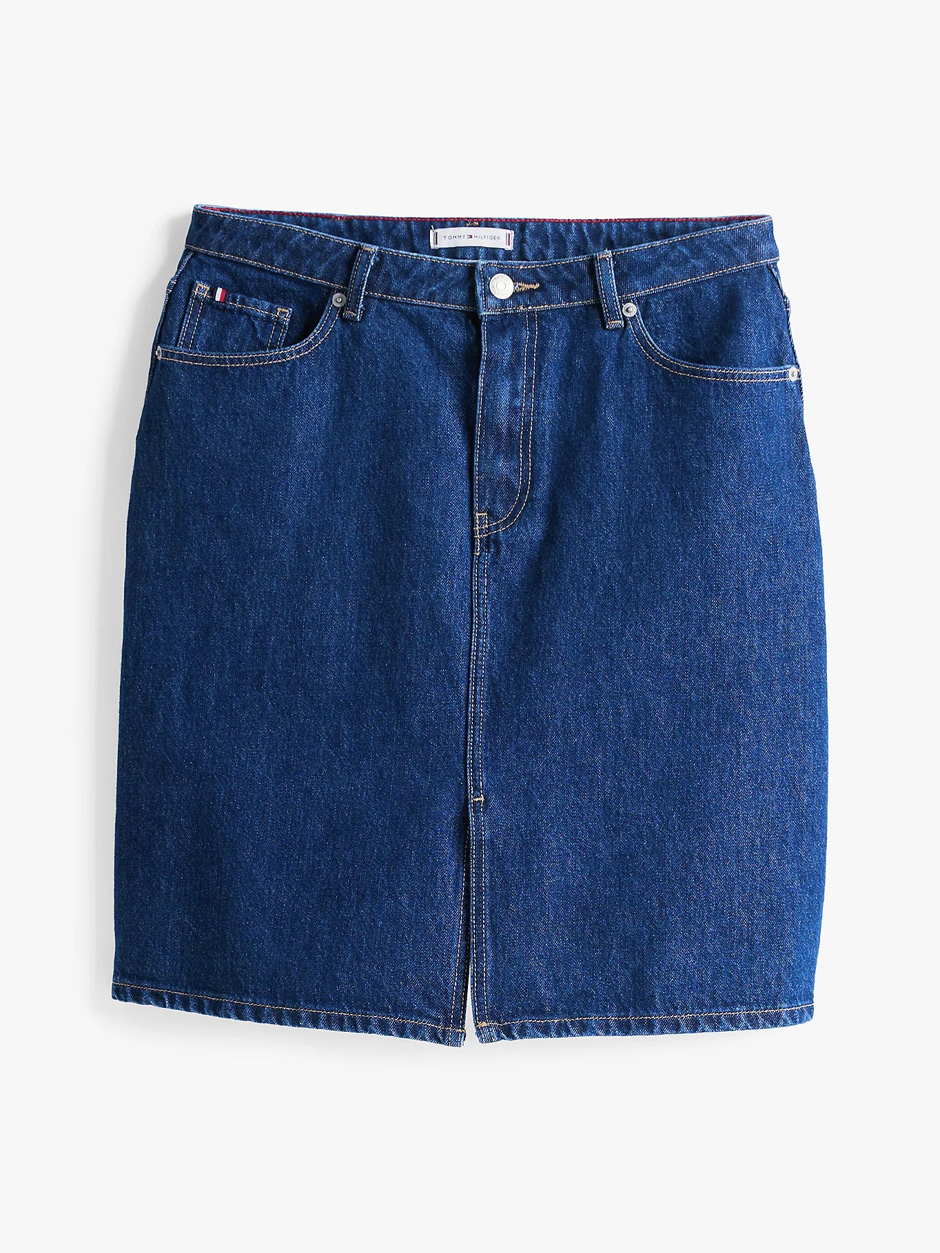 Dnm Knee Straight Skirt RW, Ace