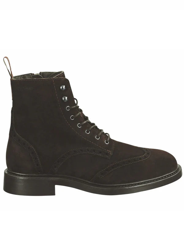 MILLBRO MID BOOT, DARK BROWN