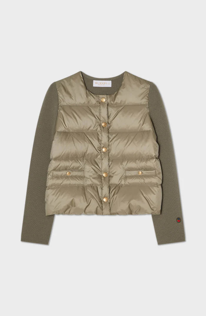 IVA DOWN JACKET, OLIVE GREEN