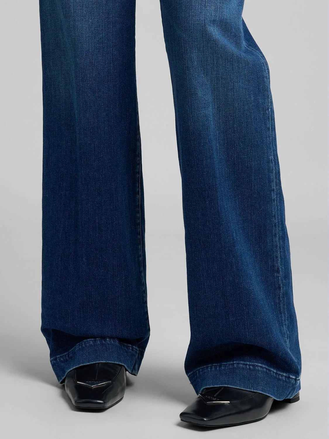 MELJA RELAXED FIT JEANS, DARK BLUE