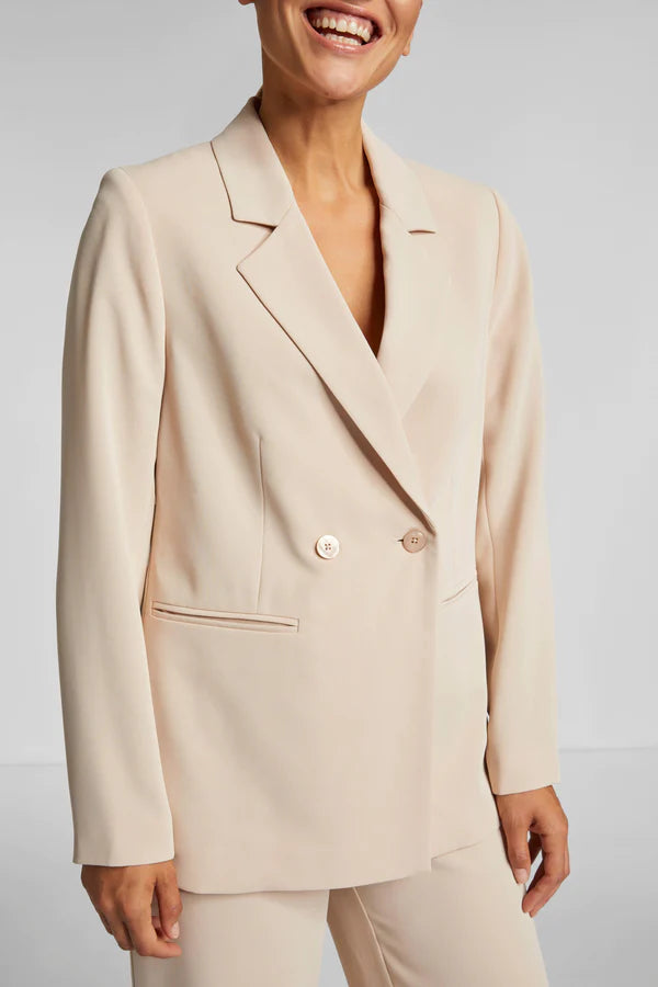 Casual blazer, caffee latte