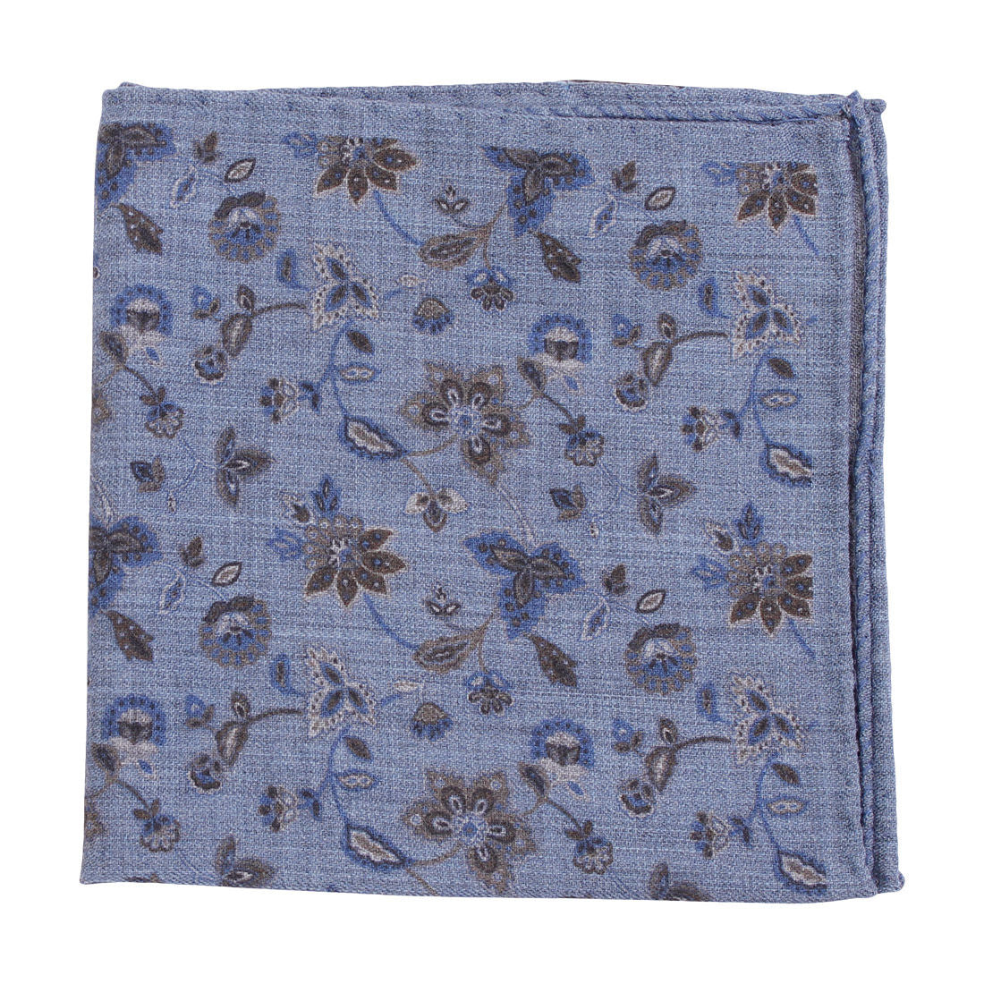 Pocket Square, Blue Melange