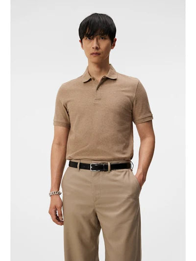TROY POLO SHIRT, BATIK KHAKI MELANGE