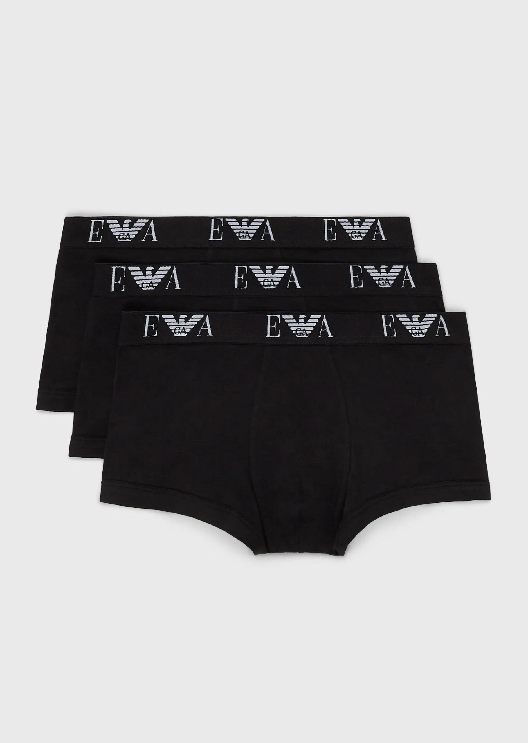 Man knitted underwear set, black