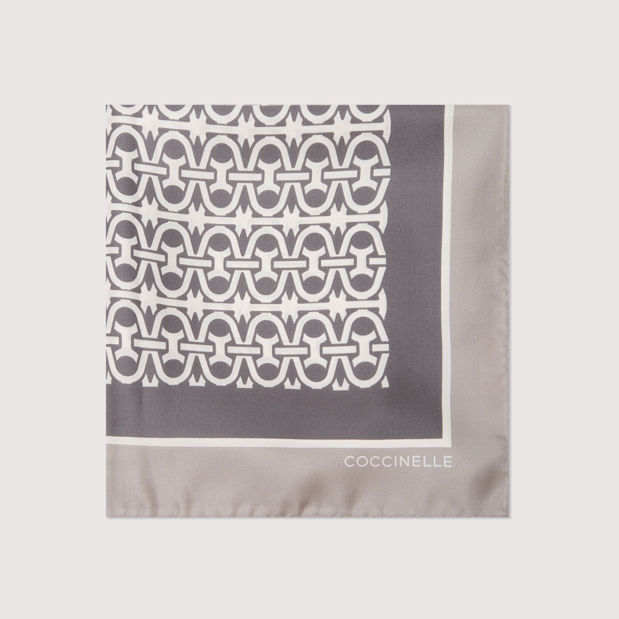 Monogram foulard, stone